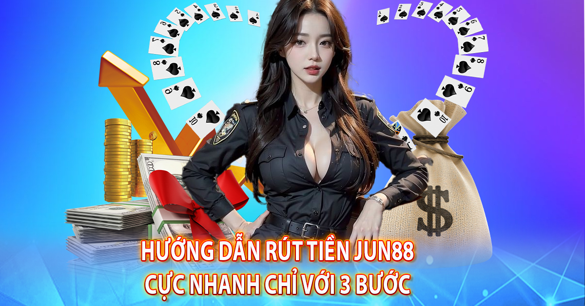Hướng dẫn rút tiền Jun88 cực nhanh chỉ với 3 bước